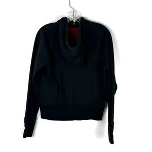 Athleta Zip Up Long Sleeve Active Hoodie in Black